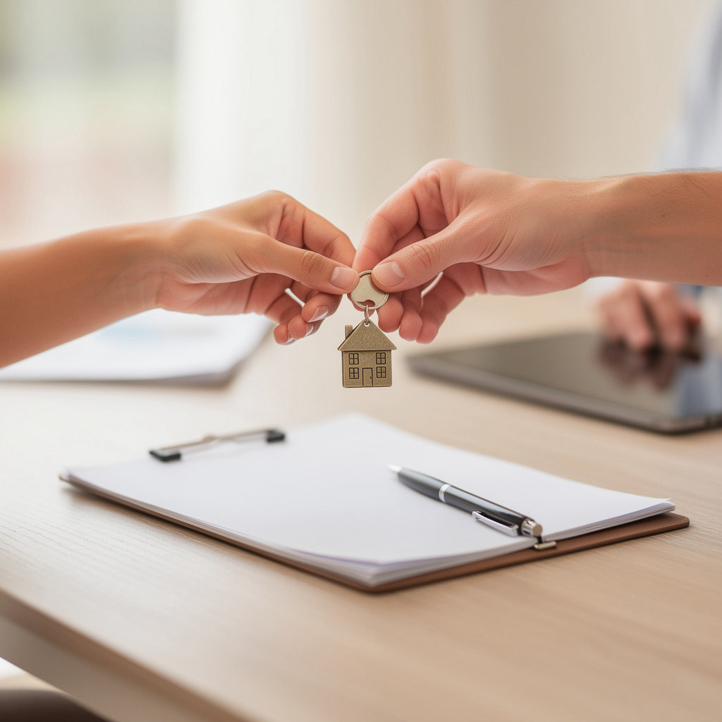 VALUE REAL ESTATE agent assisting clients with the home buying process in San Diego